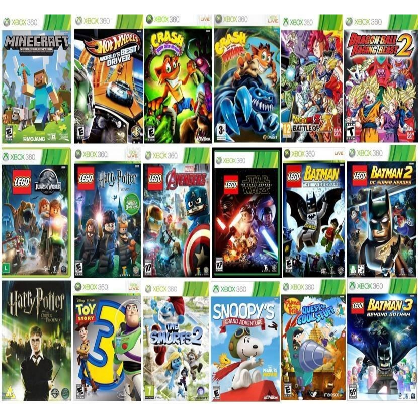 Kit 3 Jogos a Sua Escolha Xbox 360