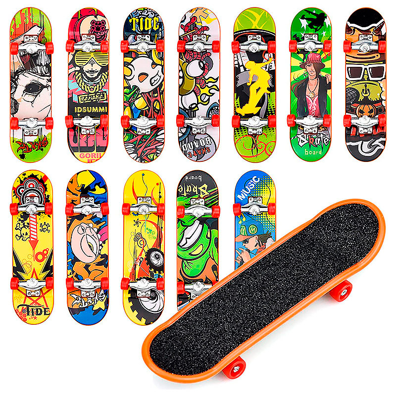 SKATE DE DEDO BRINQUEDO SKATE EXTREME RADICAL MINI SKATE PARA MANIPULAR COM OS DEDOS.