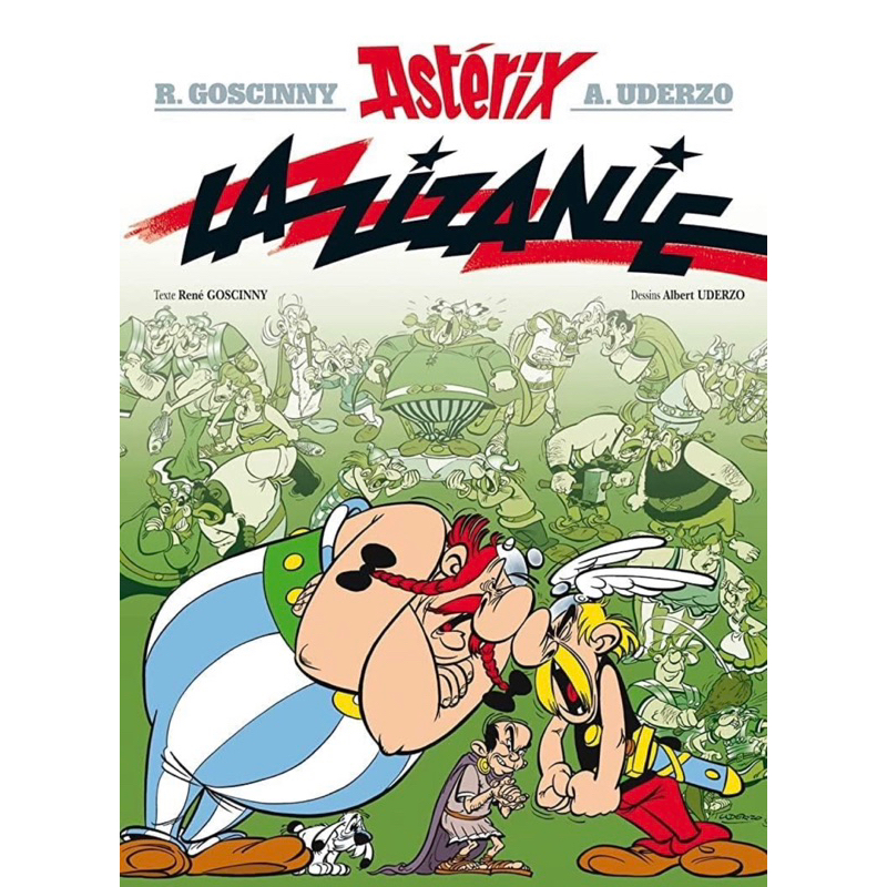Astérix - Lá Zizanie (edição em francês) - capa dura.
