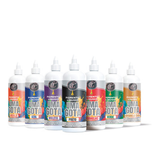 Pigmento para Tinta Líquido a Base D'água Bisnaga Super Forte Uma Gota 50ml em Oferta na Shopee