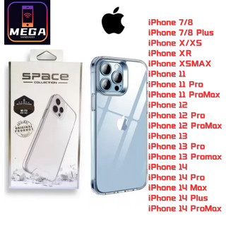 Capa Capinha Case Transparente Space Anti Impacto iPhone com protecao resistente iPhone 15 14 13 12 Pro Max 11 7 8 plus