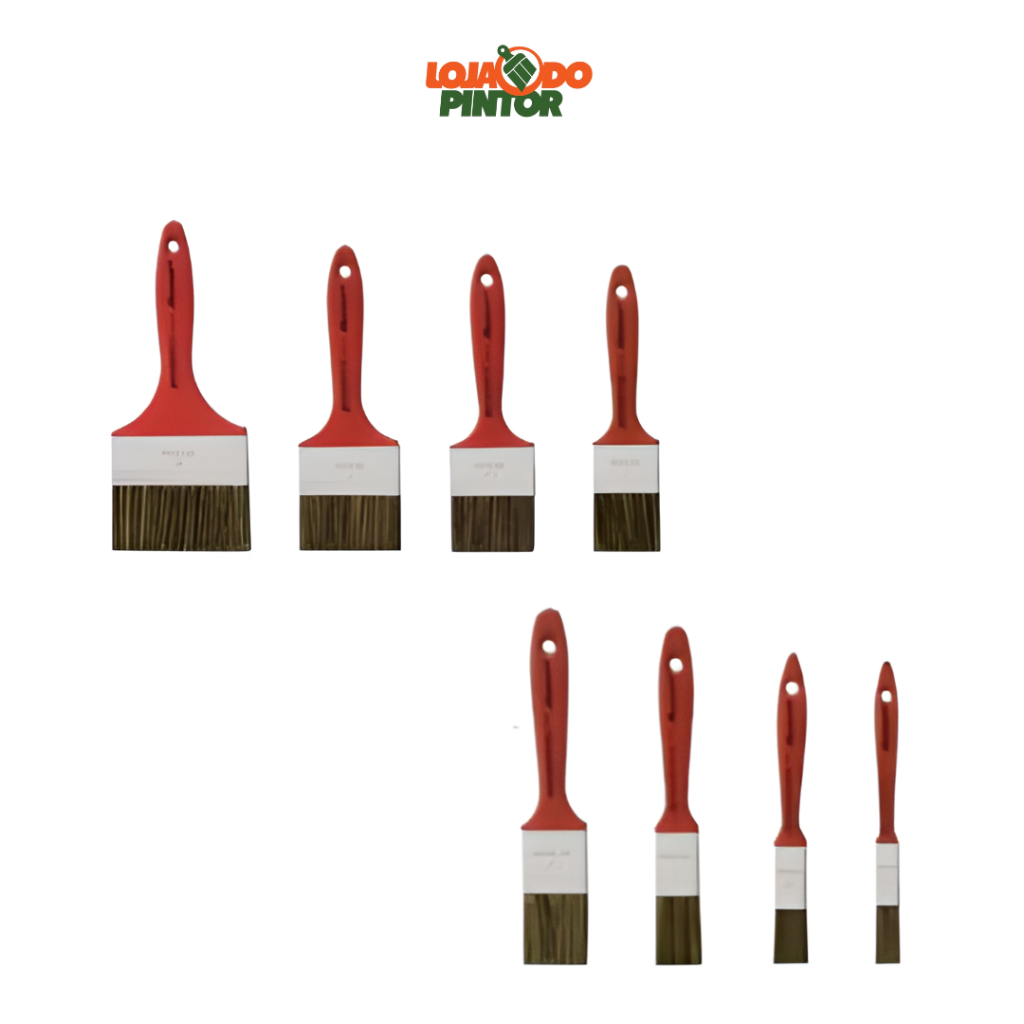 Pincel Trincha para Pintura Roma 302 Roma - Escolha o tamanho - Home & Living