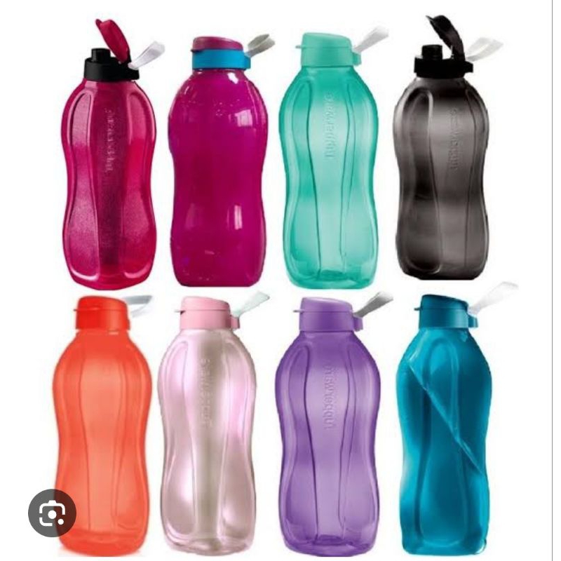 Tupperware Garrafa Eco Tupper Plus 2 litro, 1.5 litros e 1 litro quadrado /1 litro /Squeeze