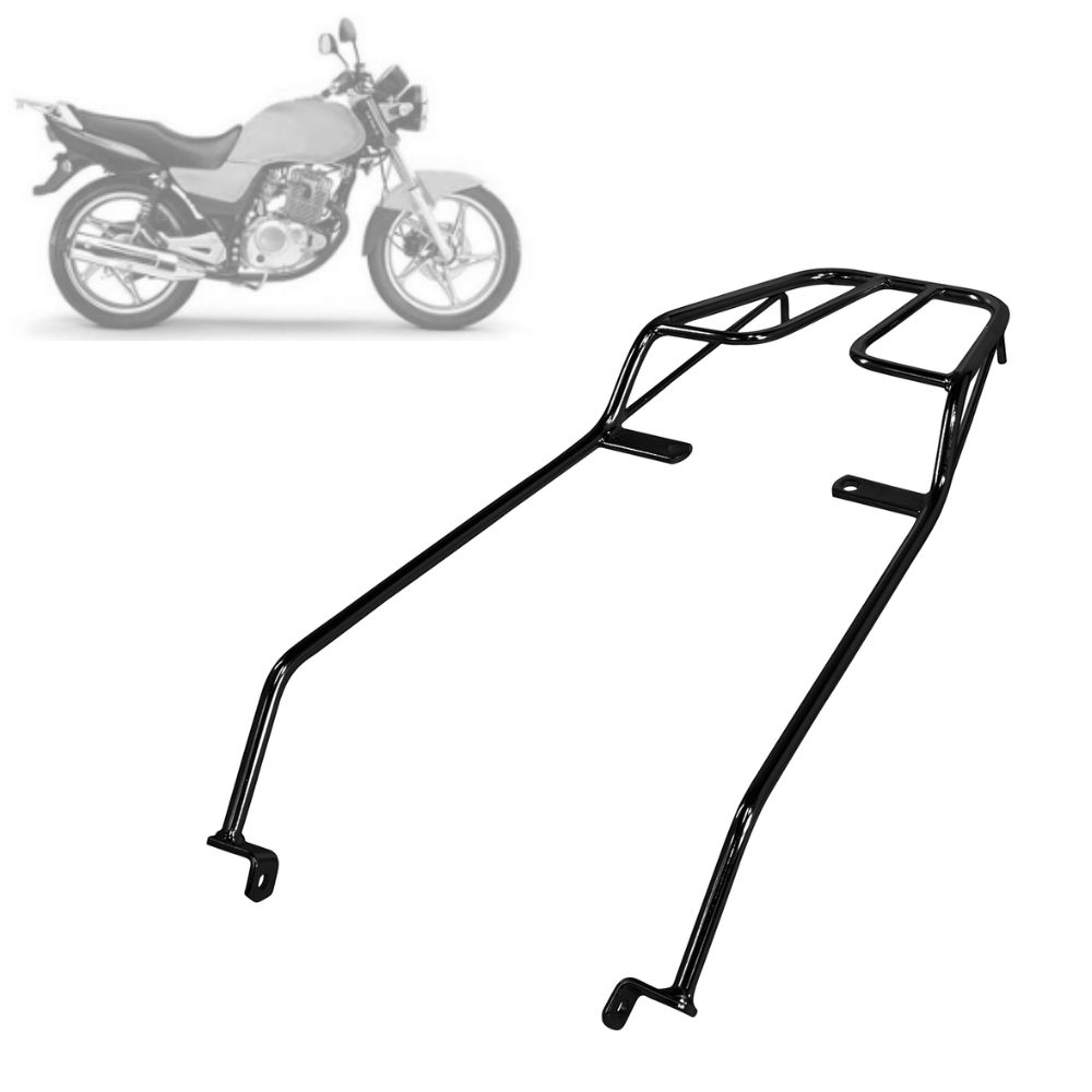 Bagageiro De Moto Churrasqueira Sansão Pro Tork Moto Suzuki Yes 125 2005 2006 2007 2008 2009 2010 em Oferta na Shopee