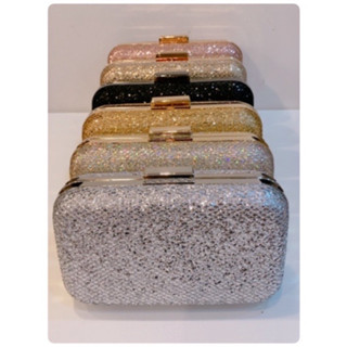 Bolsa Tiracolo / Carteira Feminina Com Glitter Para Festa / Banquete / Casamento WT168-8