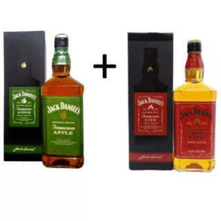 Whisky Jack Daniels Maçã (Apple) + Jack Fire (Canela) 1 litro