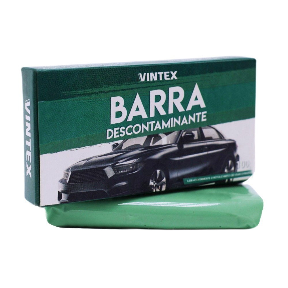 Clay Bar Vonixx Barra Descontaminante 100g Vintex em Oferta na Shopee