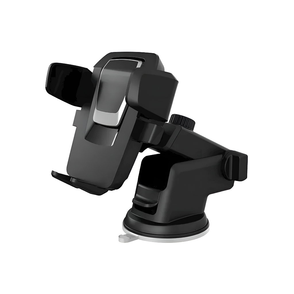Suporte Veicular Celular Gps Ventosa Gruda Painel Automatico Resistente Ajuste Rotação 360 Base C-1020