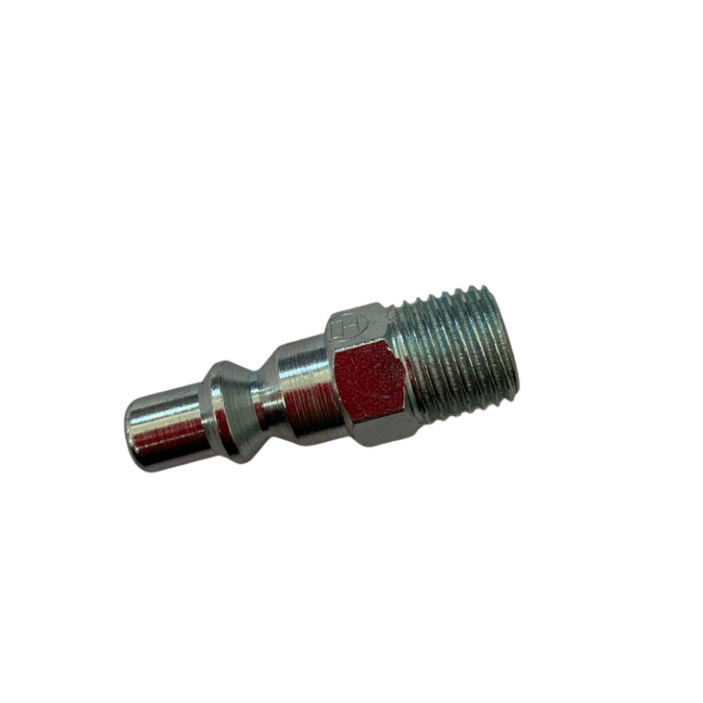 Adaptador Conector Pino Para Engate Rápido De Ar Rosca 1/4 Rosca Macho Da SchWeers Ideal Para Sistemas Ar Comprimido Pneumático