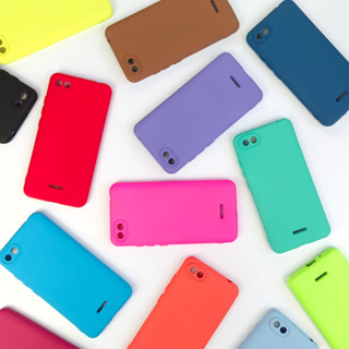 Capinha Para Xiaomi Redmi 6A // Capa Case Silicone Aveludada Colorida Forrada (CF26)
