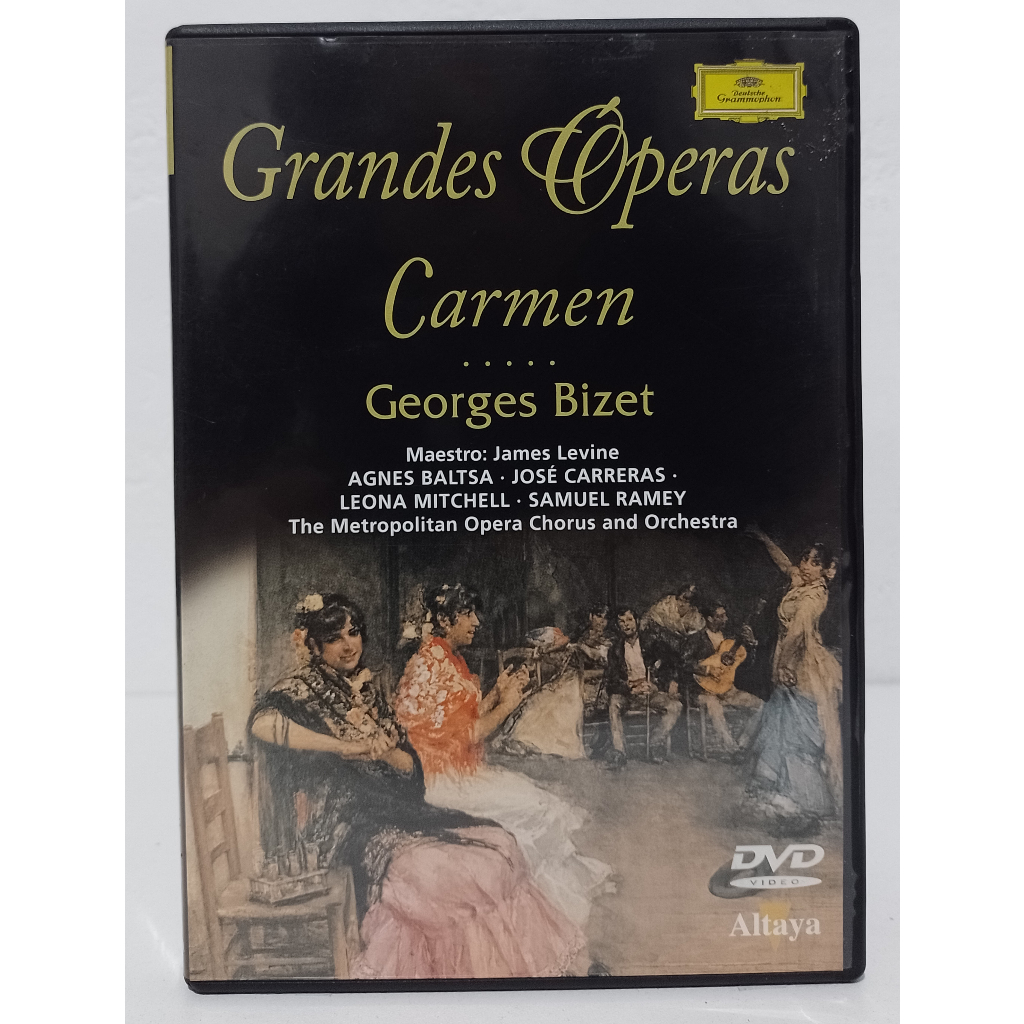 DVD - Grandes Óperas, Carmen - Georges Bizet