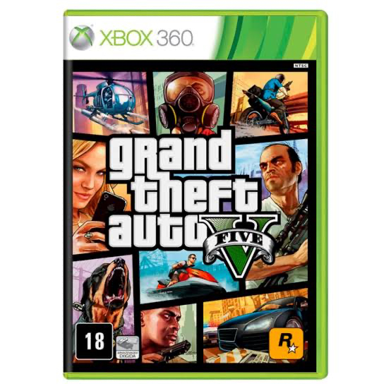 GTA V (2 Discos) Legendado em português XBOX 360 em Oferta na Shopee
