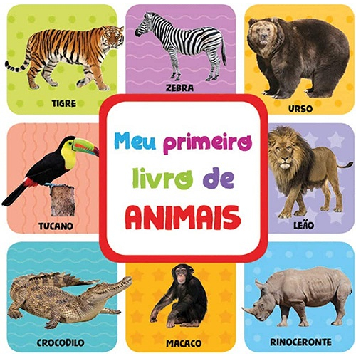 Meu Primeiro Livro de Animais + meu primeiro livro de cores-Livros cartonados