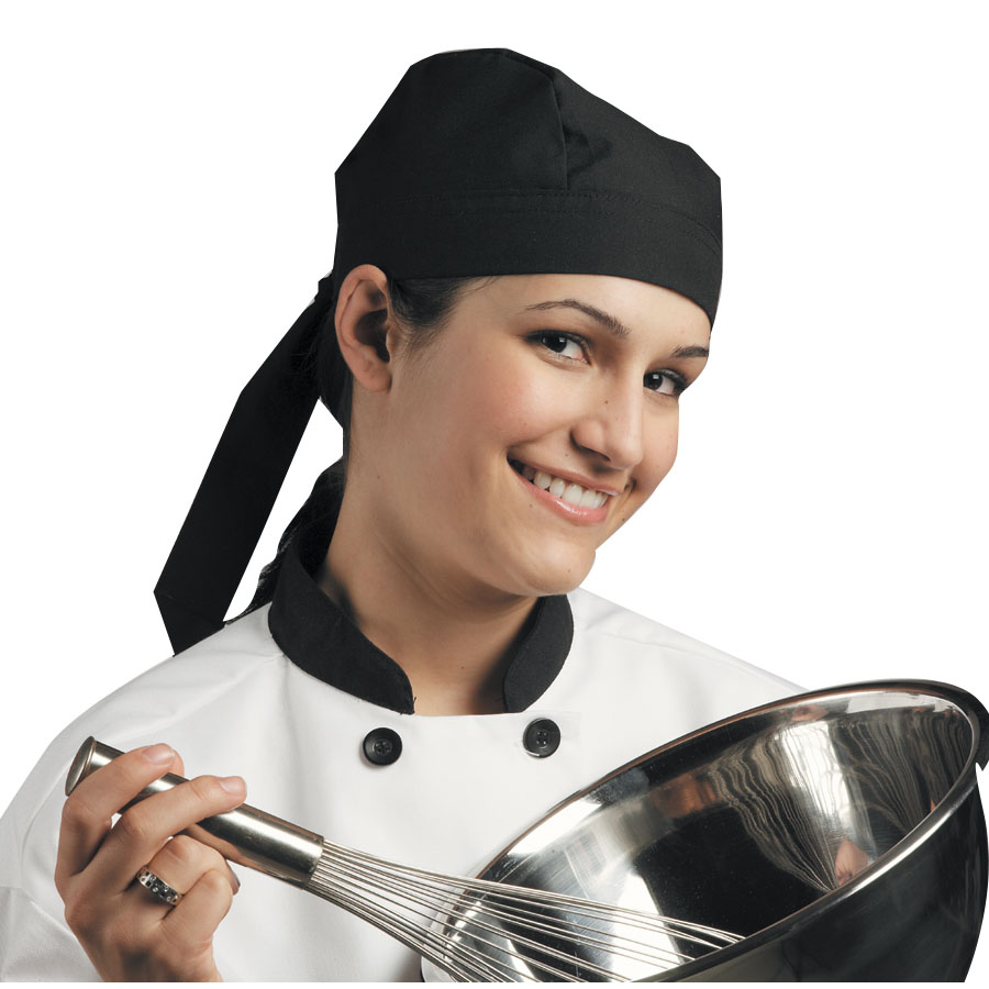 Kit 10 Bandanas Cozinha Pizzaria Bar Confeitaria Atendimento Food Truck Touca Garçom Chef Barman Uniforme Atendimento