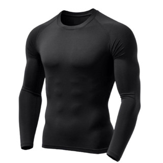 Camisa Térmica Proteção Uv 50+ Segunda Pele Camiseta Malha Fria Unissex Academia Manga Longa