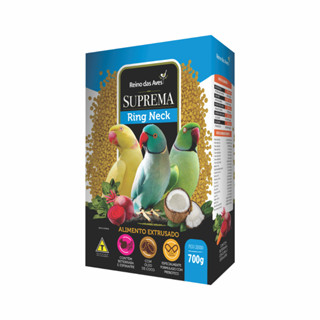 Suprema Ring Neck Extrusada 700g - Reino Das Aves Calopsita Agapornis Periquitos
