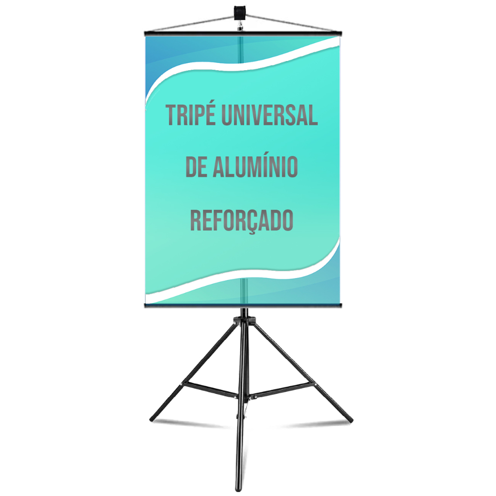 Porta Banner 2.1m Pedestal Tripé Suporte Para Banner Envio Imediato em Oferta na Shopee