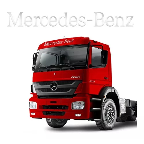 Adesivo Testeira Mercedes Benz Quebra Sol Caminhão Cores em Oferta na Shopee