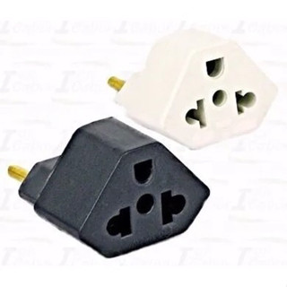 2 adaptadores tomada 10a 20a pino tomada tripla americana