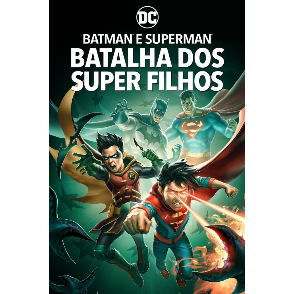 Batman e Superman Batalha dos Super Filhos 2022