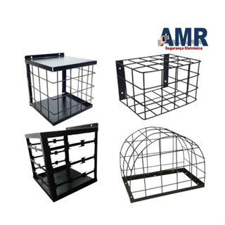 Grade Metálica Preto Universal Para Câmeras CFTV de Todas as Marcas em Oferta na Shopee