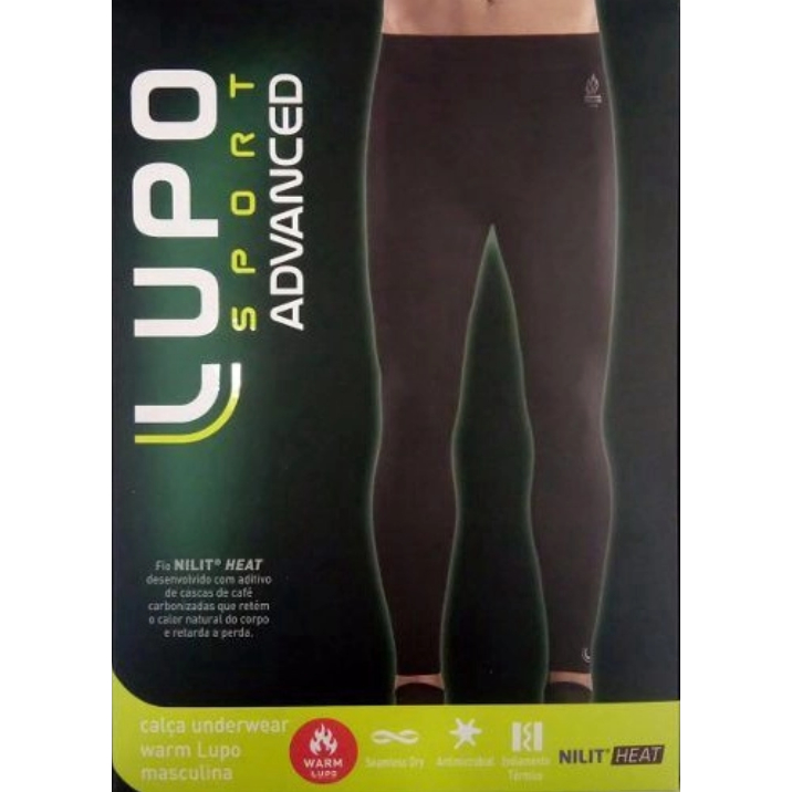 (Lupo)-Calça Térmica Underwear Warm Masculina Lu ...