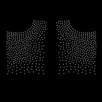 Bolso Salp. (par) Prata - Ref.4460 - aplique strass em Oferta na Shopee