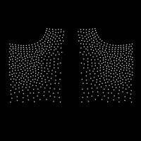 Bolso Salp. (par) Prata - Ref.4460 - aplique strass em Oferta na Shopee