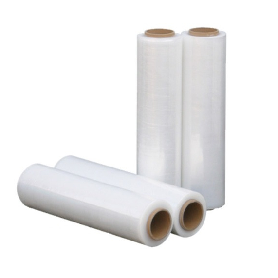 2 Bobina Filme Stretch Transparente 50 X 300 metros virgem 3KG