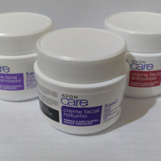 Creme Facial Avon Care 100g
