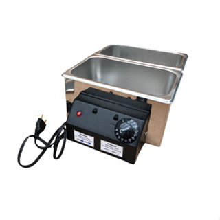 Derretedeira de Cera 5kg 2 cubas de 2,5kg Inox Profissional