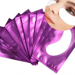100 Pares Protetor Pálpebra Alongamento Cílios Patch Pad Gel em Oferta na Shopee