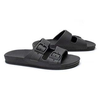 Sandália Feminina Birken Confort Lisa Slide Fivela Dupla