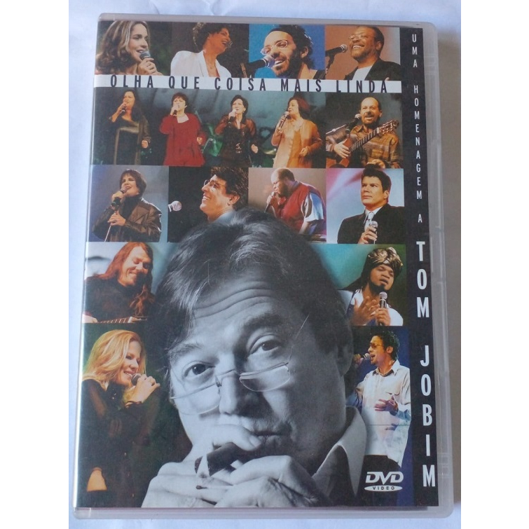 DVD Original - Olha que coisa mais Linda - Uma homenagem a Tom Jobim