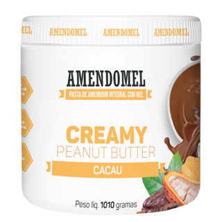Pasta De Amendoim 1kg Amendomel Com Cacau - Thiani Alimentos
