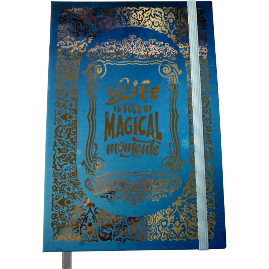 Caderno Capa Dura Momentos Mágicos Artesanal | Conto De Fadas | Grimório Diário de Escrita | Caderno Místico