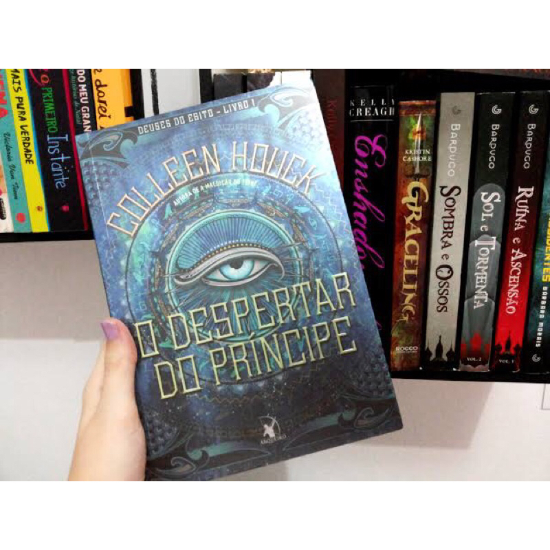 Livro O Despertar do Príncipe - Deuses do Egito Vol. 1 - Colleen Houck (raro)