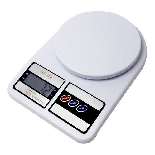 Balança Digital de Cozinha Confeitaria SF-400 Até 10 kg Escala 1 grama
