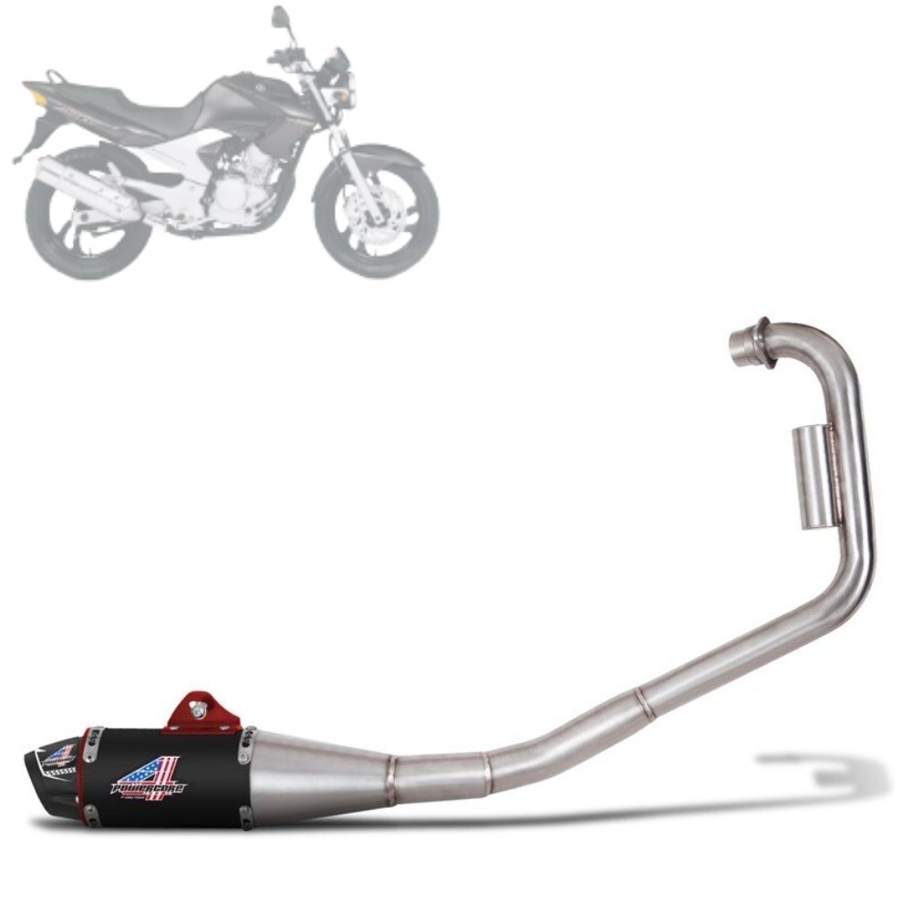 Escape Escapamento Pro Tork Powercore 4 Moto Fazer 250 2007 2008 2009 em Oferta na Shopee