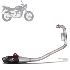 Escape Escapamento Pro Tork Powercore 4 Moto Fazer 250 2007 2008 2009