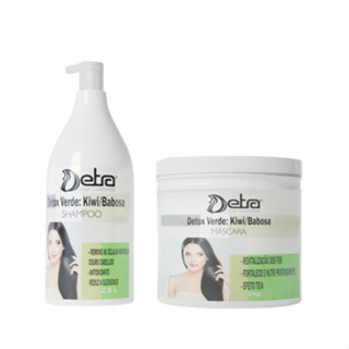 Kit Profissional Detox Kiwi e Babosa Detra Hair Cosméticos