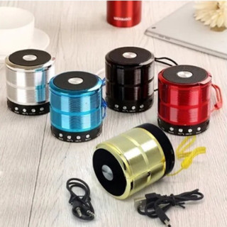 Mini Caixa Caixinha De Som 887 Portátil Bluetooth Mp3 SD USB
