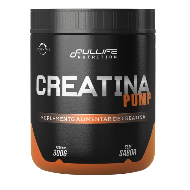 Creatina Monohidratada 300g Pump - Fullife - Melhor que Soldiers