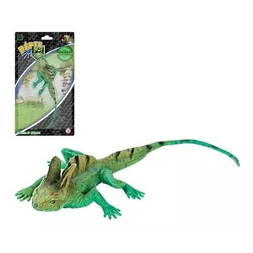 Kit 6 Animais Brinquedo Pegadinha Réptil