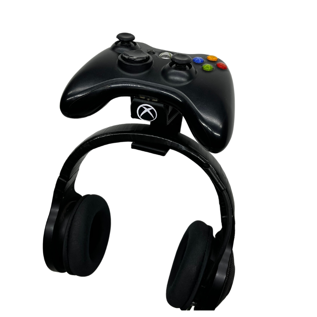 Suporte Para 1 Controle Compatível Com Ps3 ,Xbox One, Ps4, Pc, Ps5, Dualsense + Headset De Parede