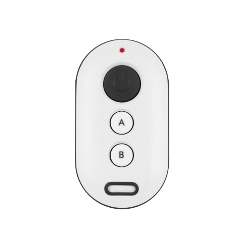 CONTROLE XTR 1000 BRANCO E ROSA P/Portão - detalhe