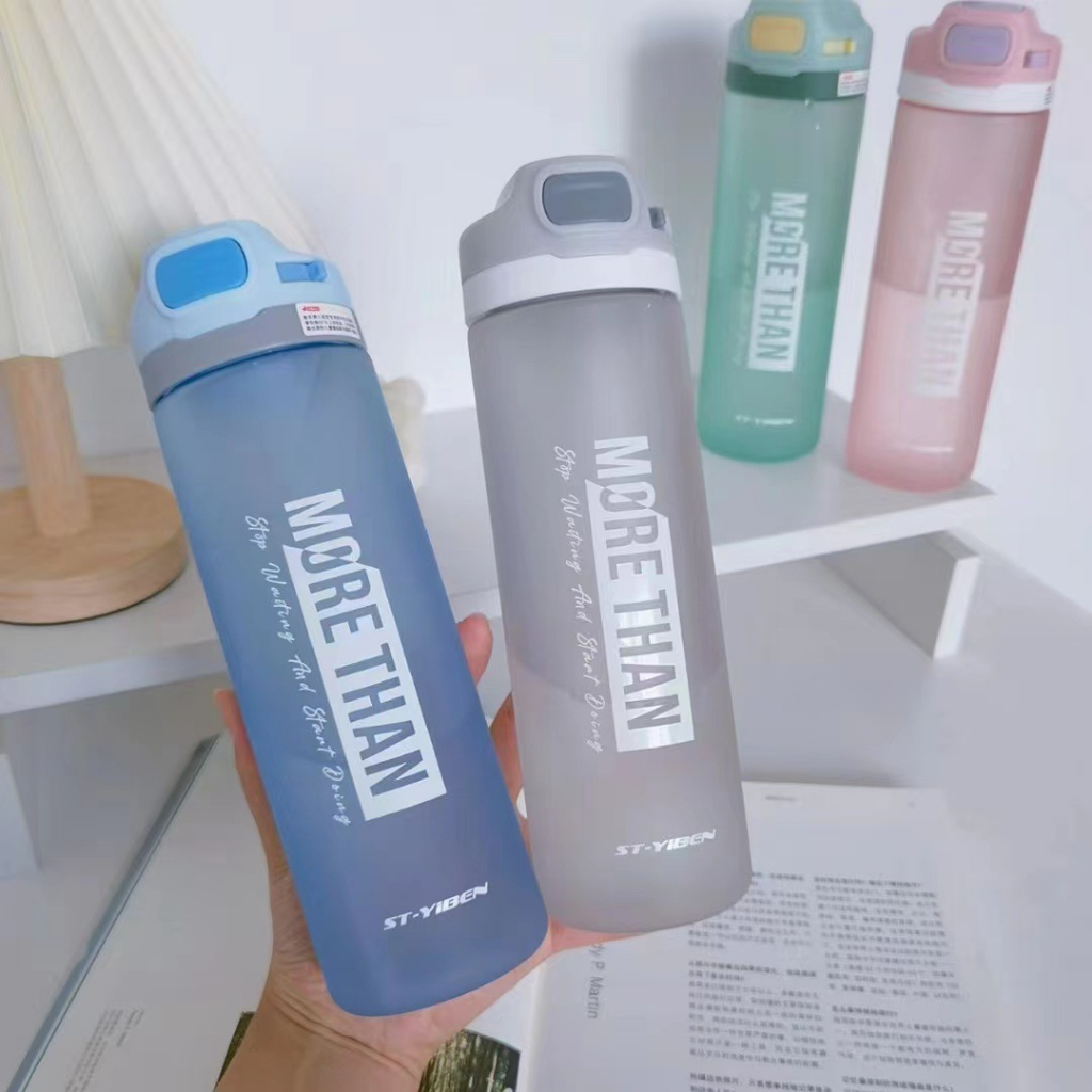 Garrafa de plástico design portátil 630 ml copo para esportes e lazer