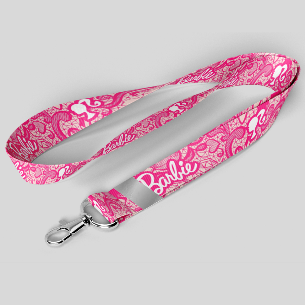 Cordão Crachá Chave Chaveiro Moto Mosquete Engate Rápido Barbie em Oferta na Shopee