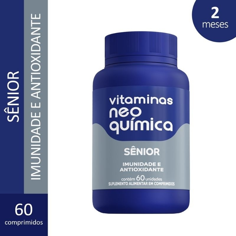 vitamina sénior, vitamina para idosos, vitamina para maiores de 60 ano