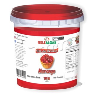 Geléia de brilho morango 1kg Gelealgas